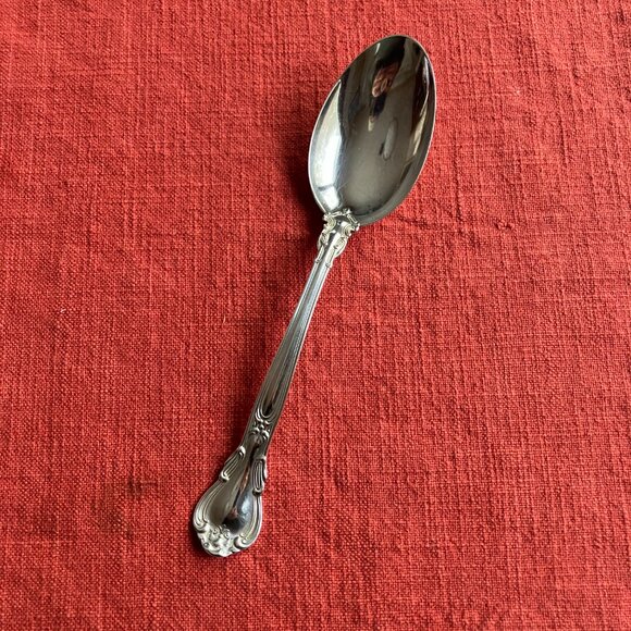 Gorham Chantilly Sterling Silver Tablespoon / Serving Spoon 8 1/2